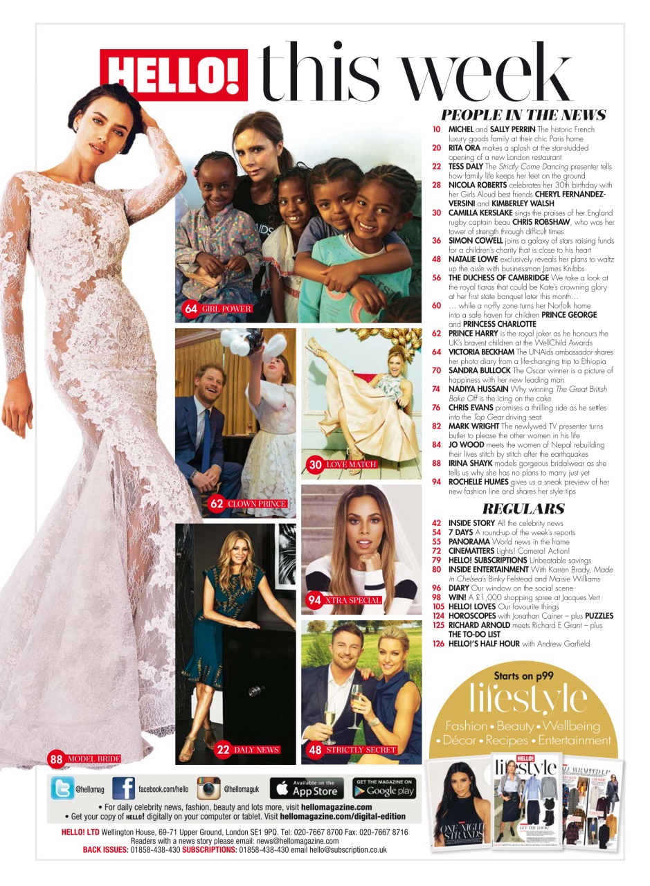 Hello! Magazine Preview Pages