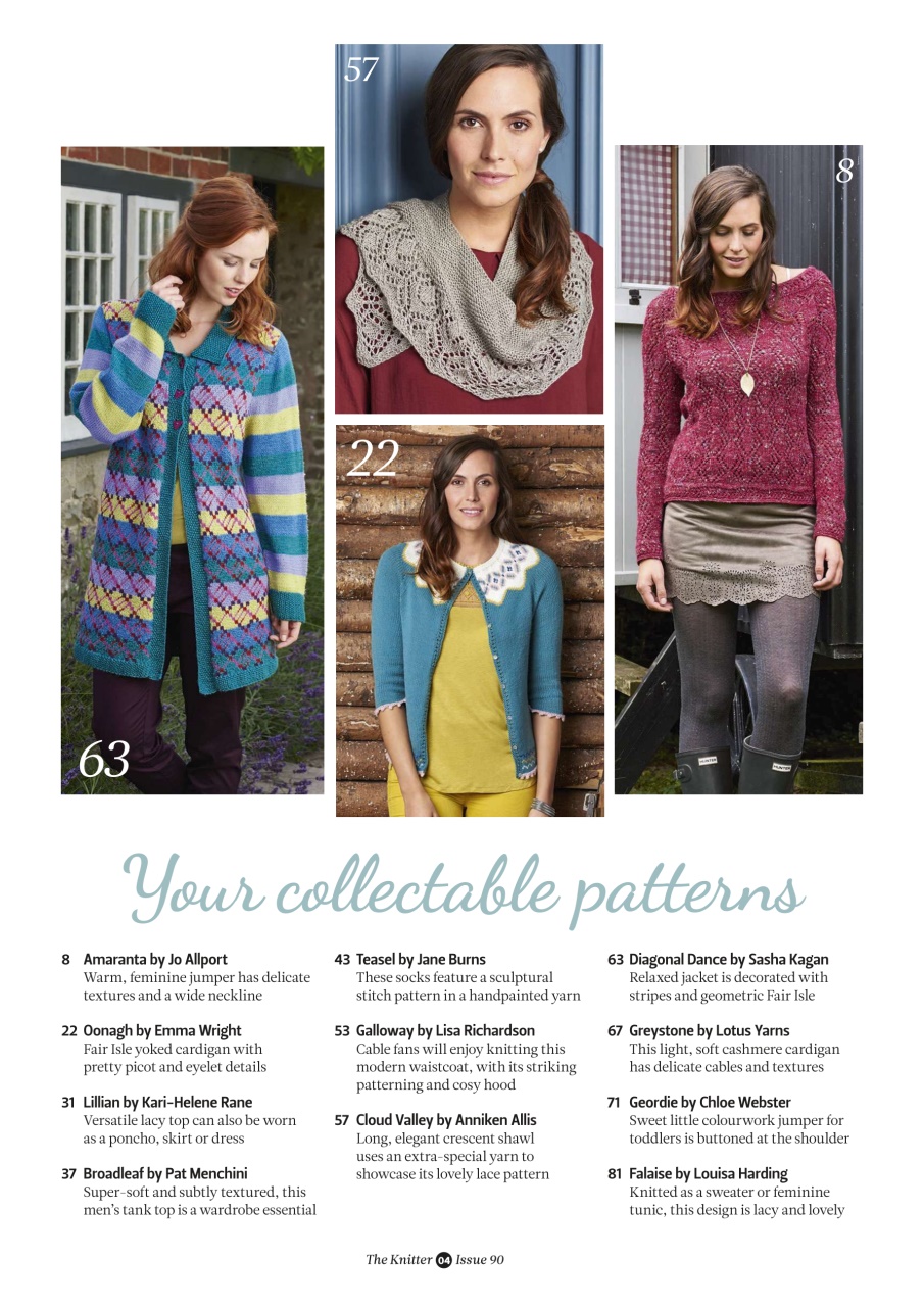 The Knitter Preview Pages