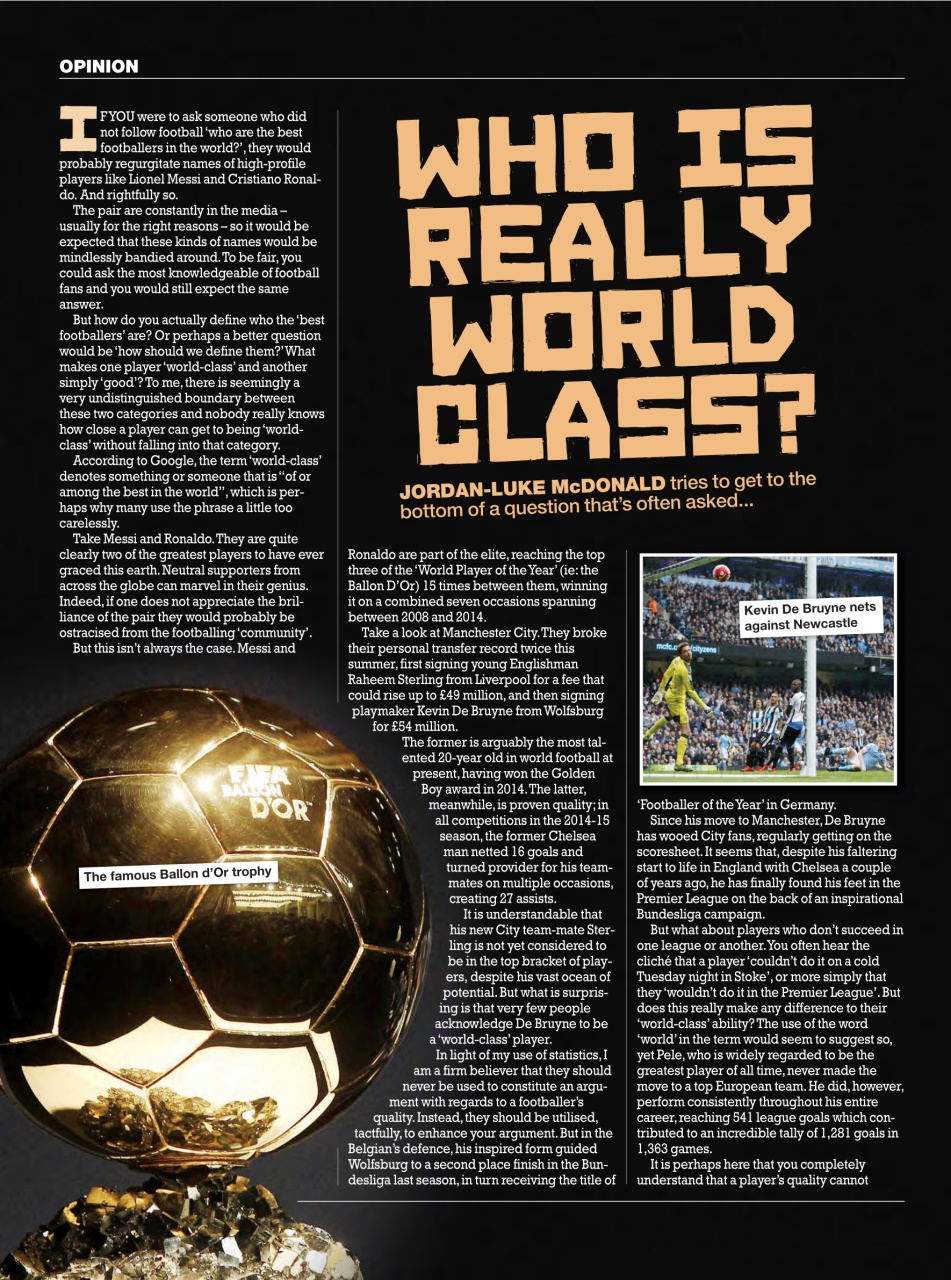 Late Tackle Football Magazine Preview Pages