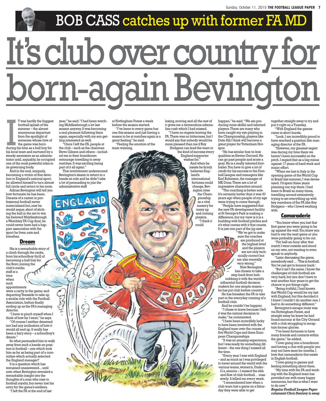The Football League Paper Preview Pages