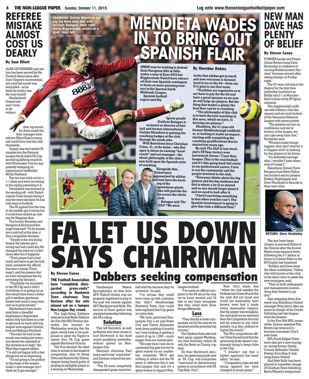 The Non-League Football Paper Preview Pages