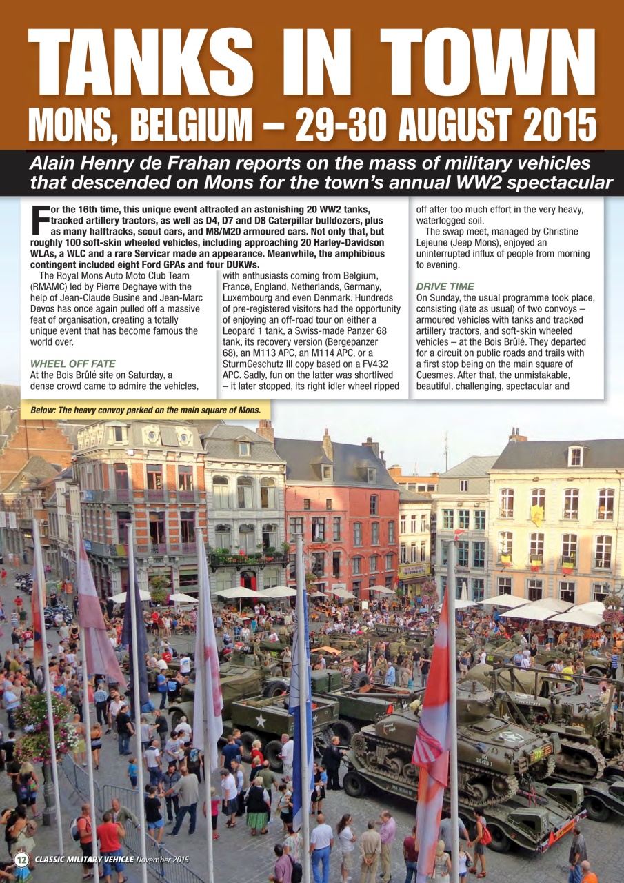 Classic Military Vehicle Preview Pages