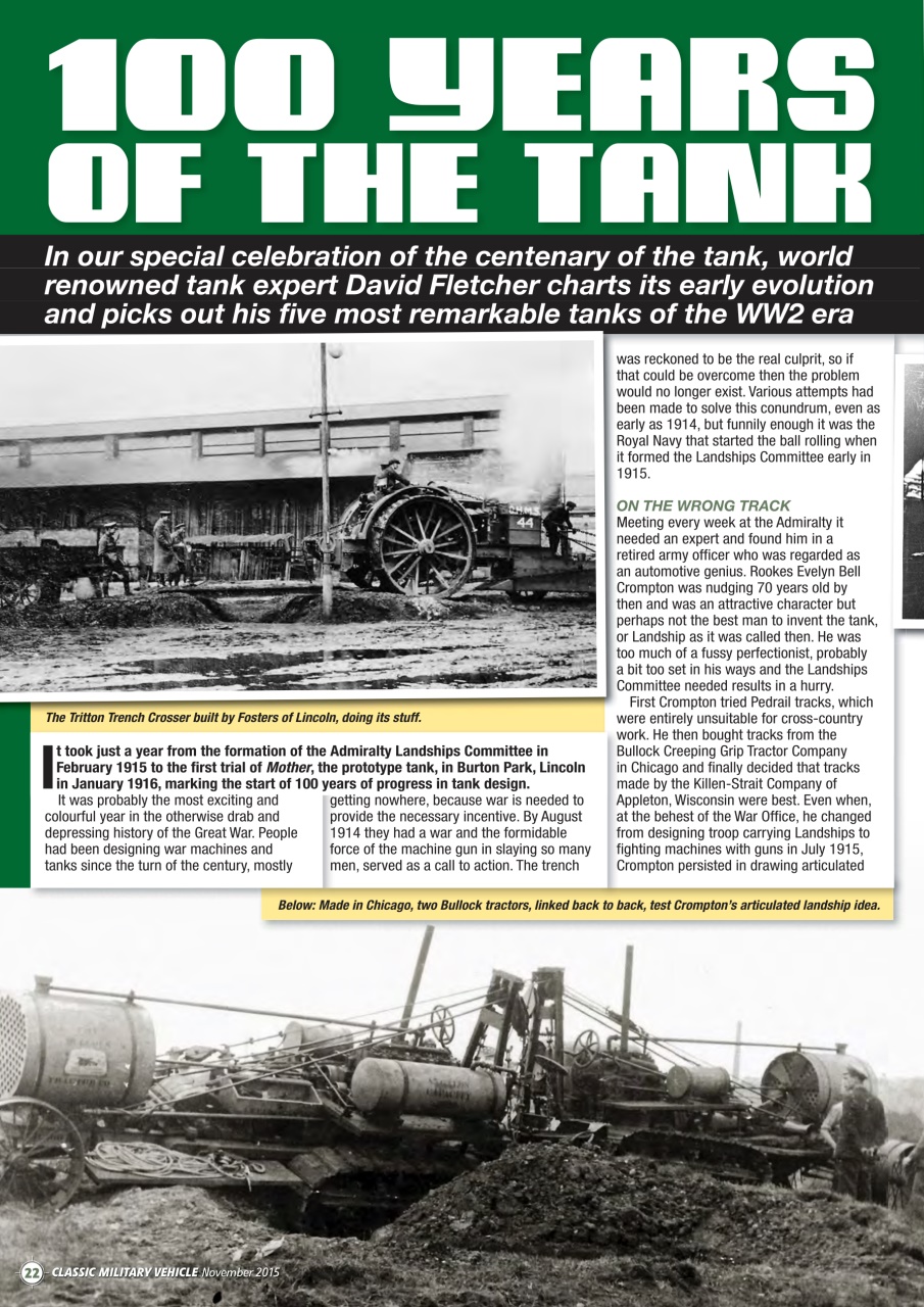 Classic Military Vehicle Preview Pages