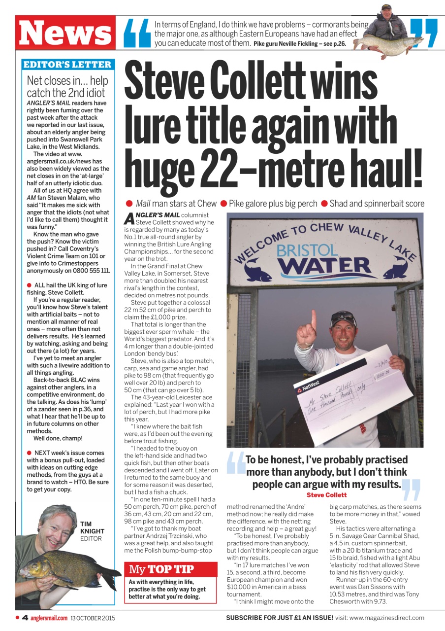 Anglers Mail Preview Pages