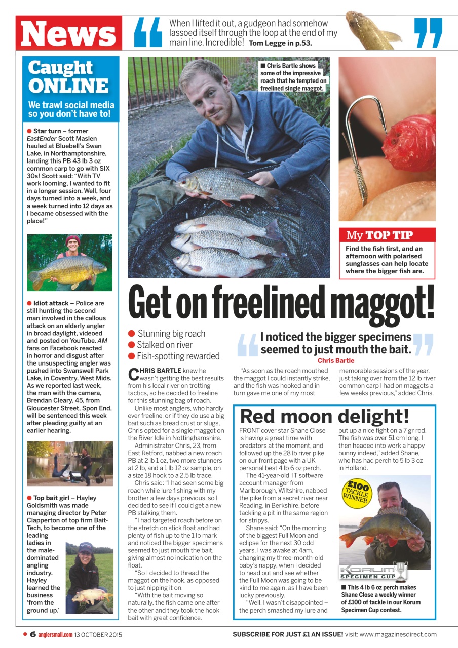 Anglers Mail Preview Pages
