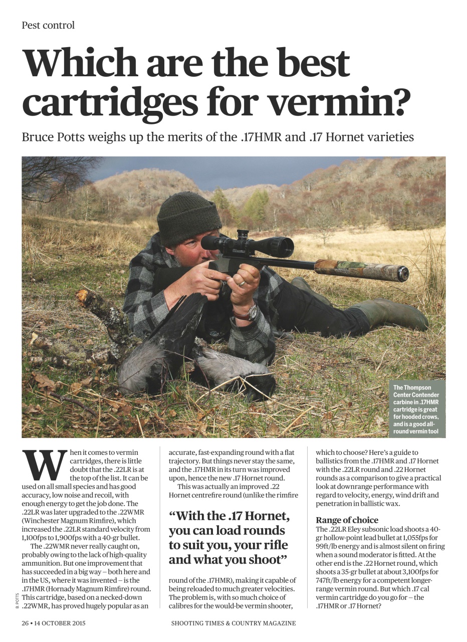 Shooting Times & Country Preview Pages