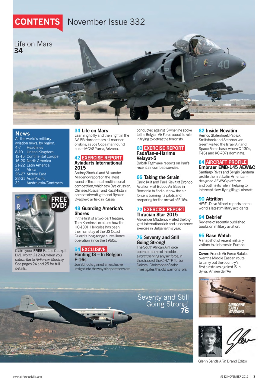 AirForces Monthly Preview Pages