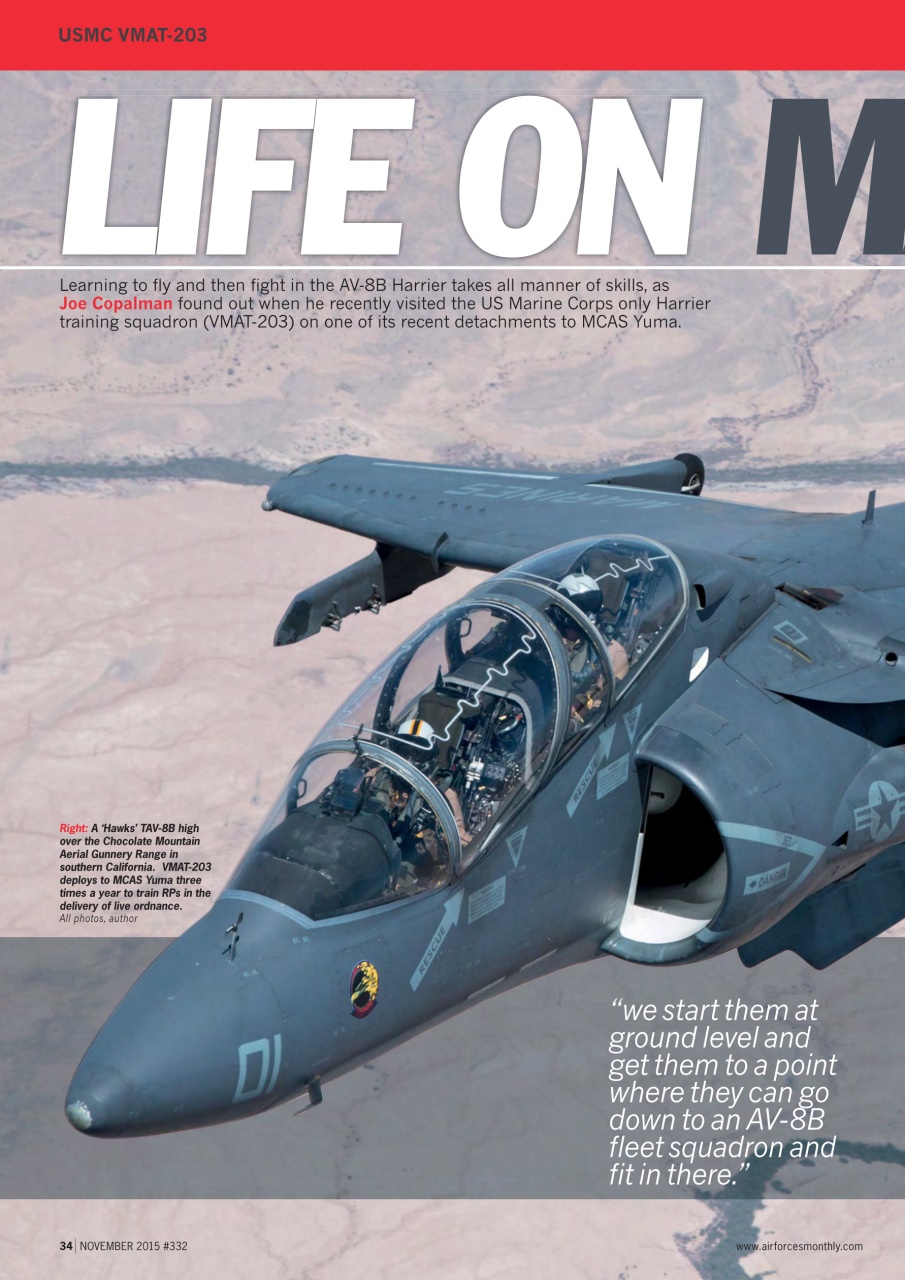 AirForces Monthly Preview Pages