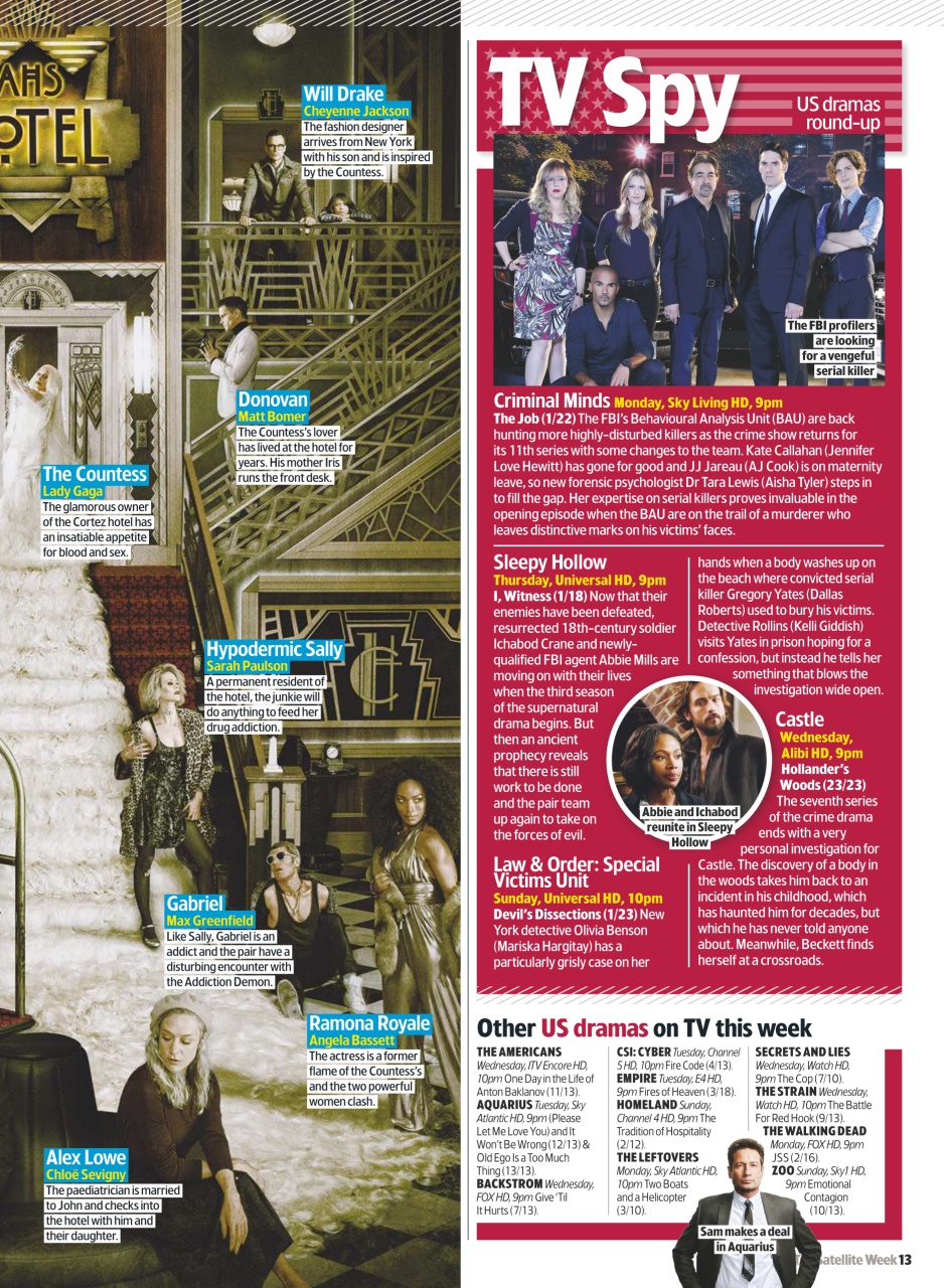 TV & Satellite Week Preview Pages