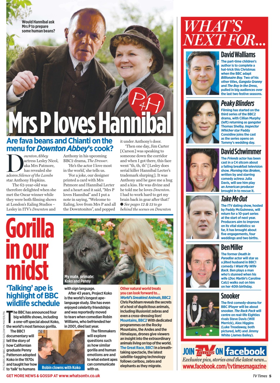 TV Times Preview Pages
