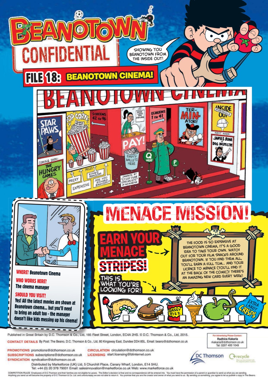 Beano Preview Pages