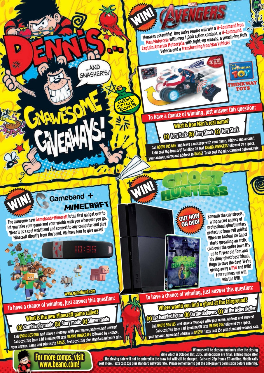 Beano Preview Pages
