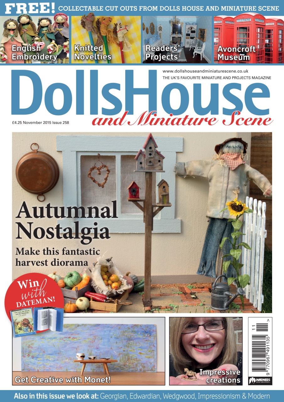 Dolls House and Miniature Scene Preview Pages