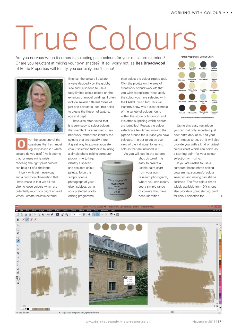 Dolls House and Miniature Scene Preview Pages