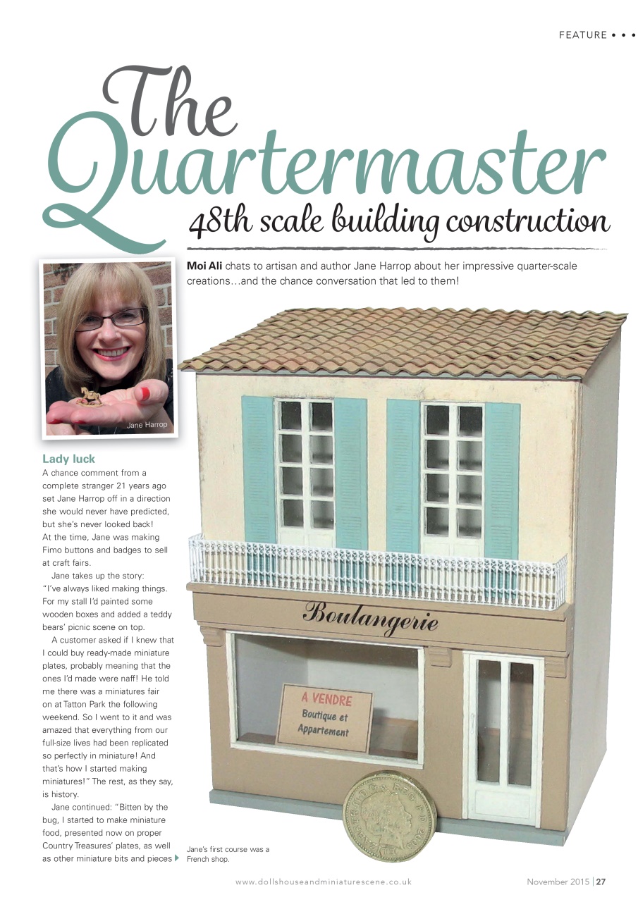 Dolls House and Miniature Scene Preview Pages