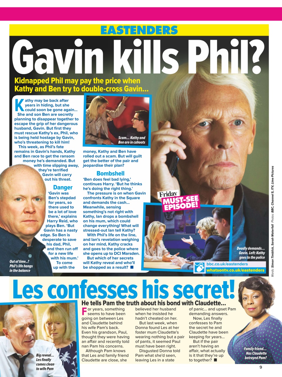 What's on TV Preview Pages