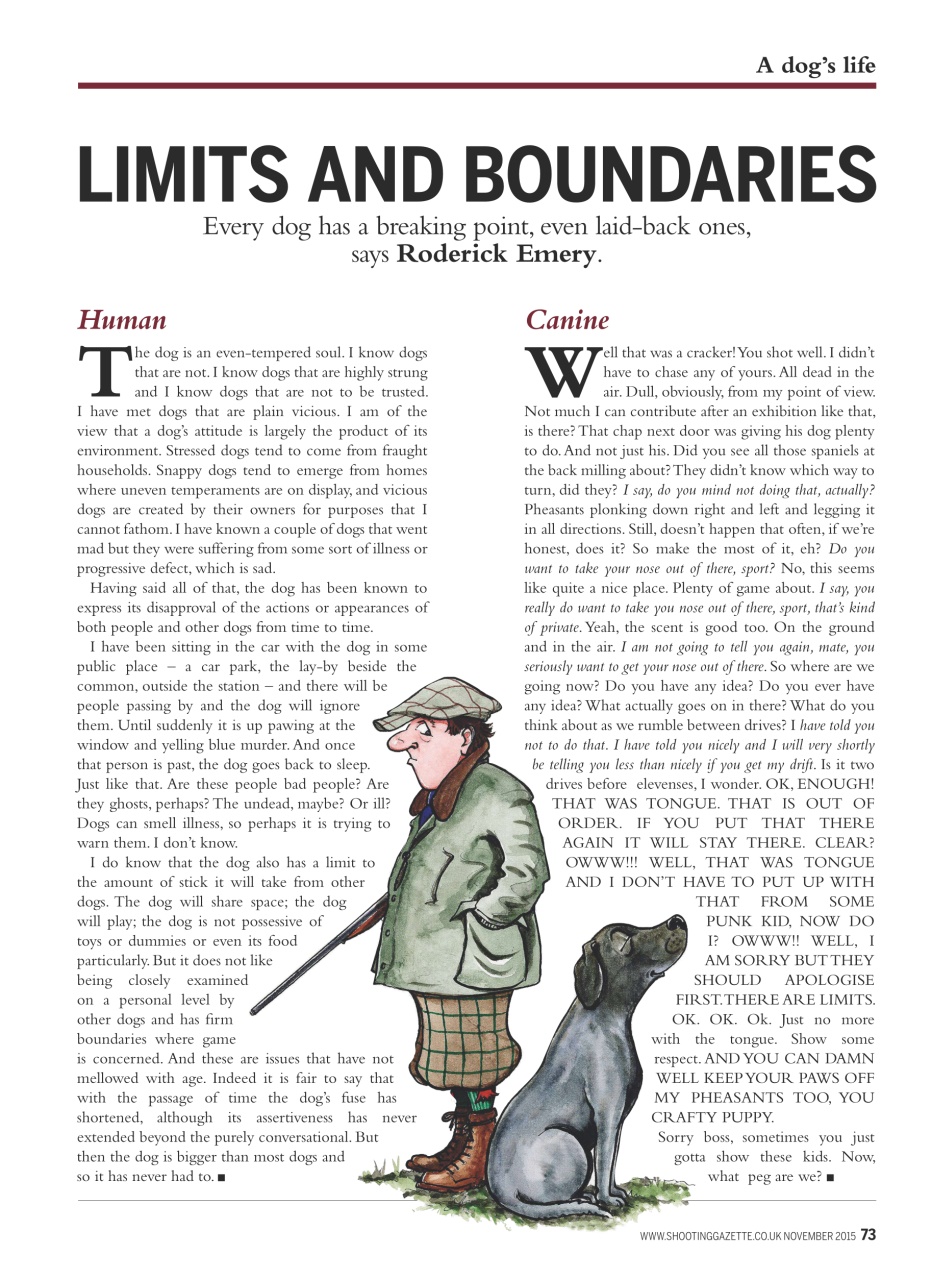 Shooting Gazette Preview Pages