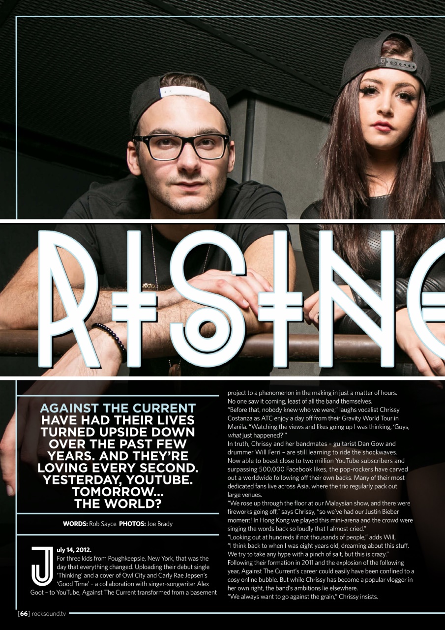 Rock Sound Magazine Preview Pages