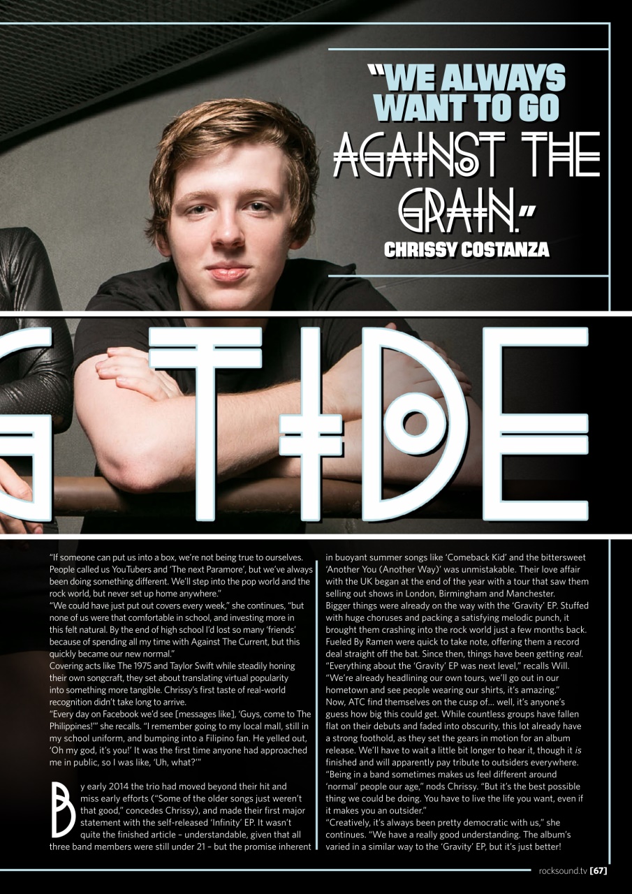 Rock Sound Magazine Preview Pages