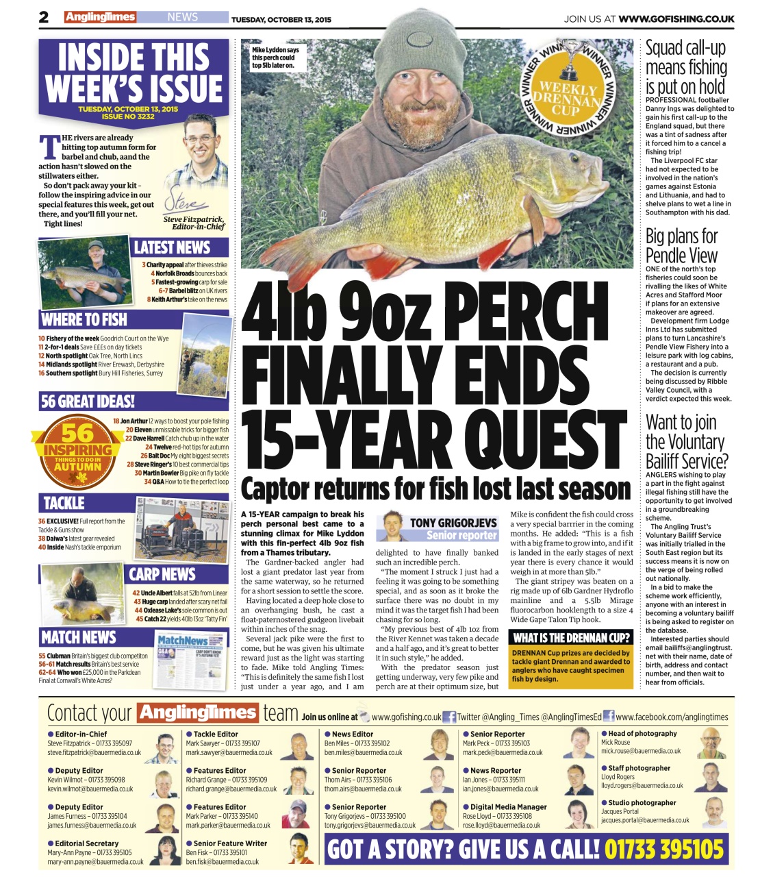 Angling Times Preview Pages
