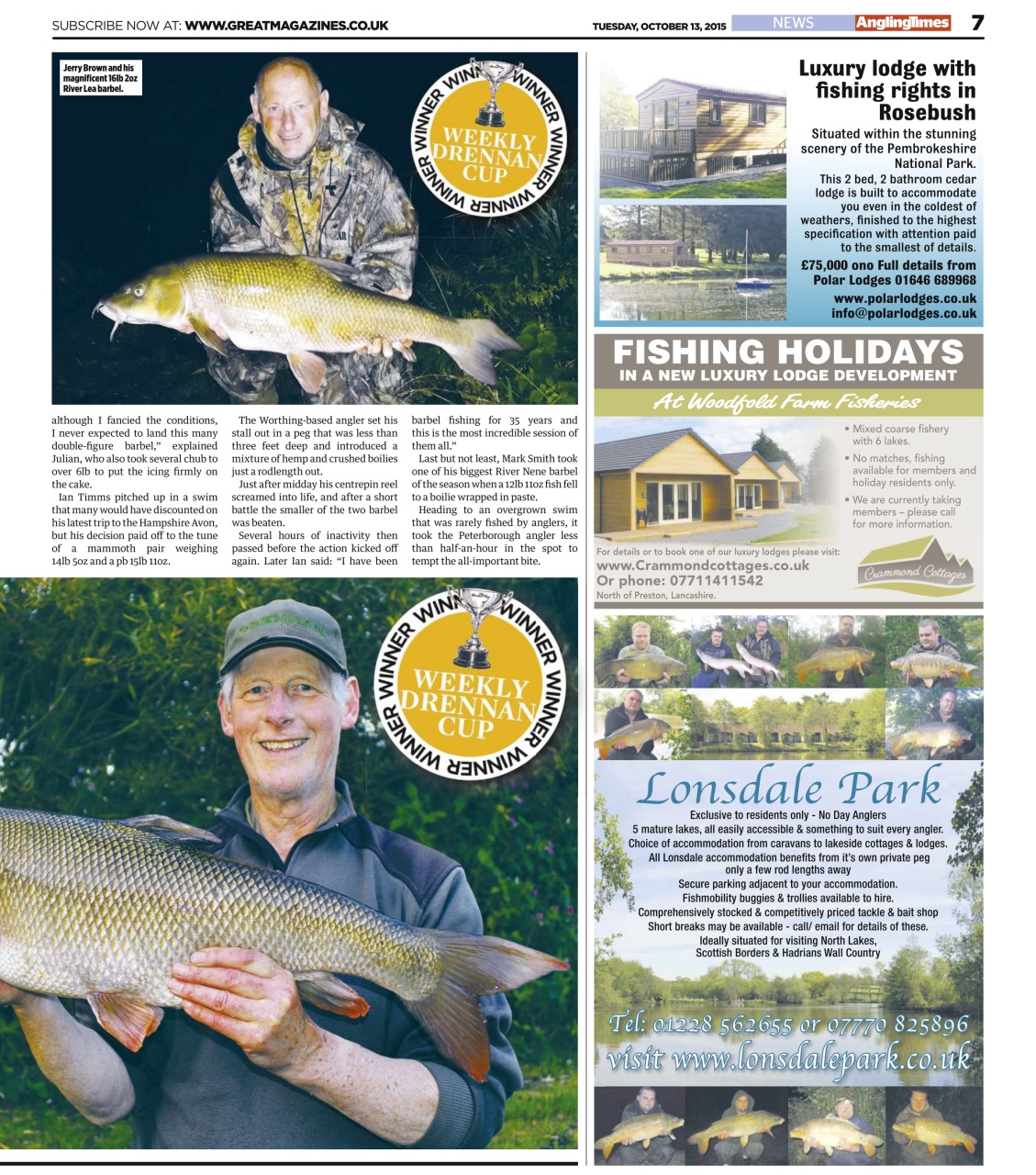 Angling Times Preview Pages