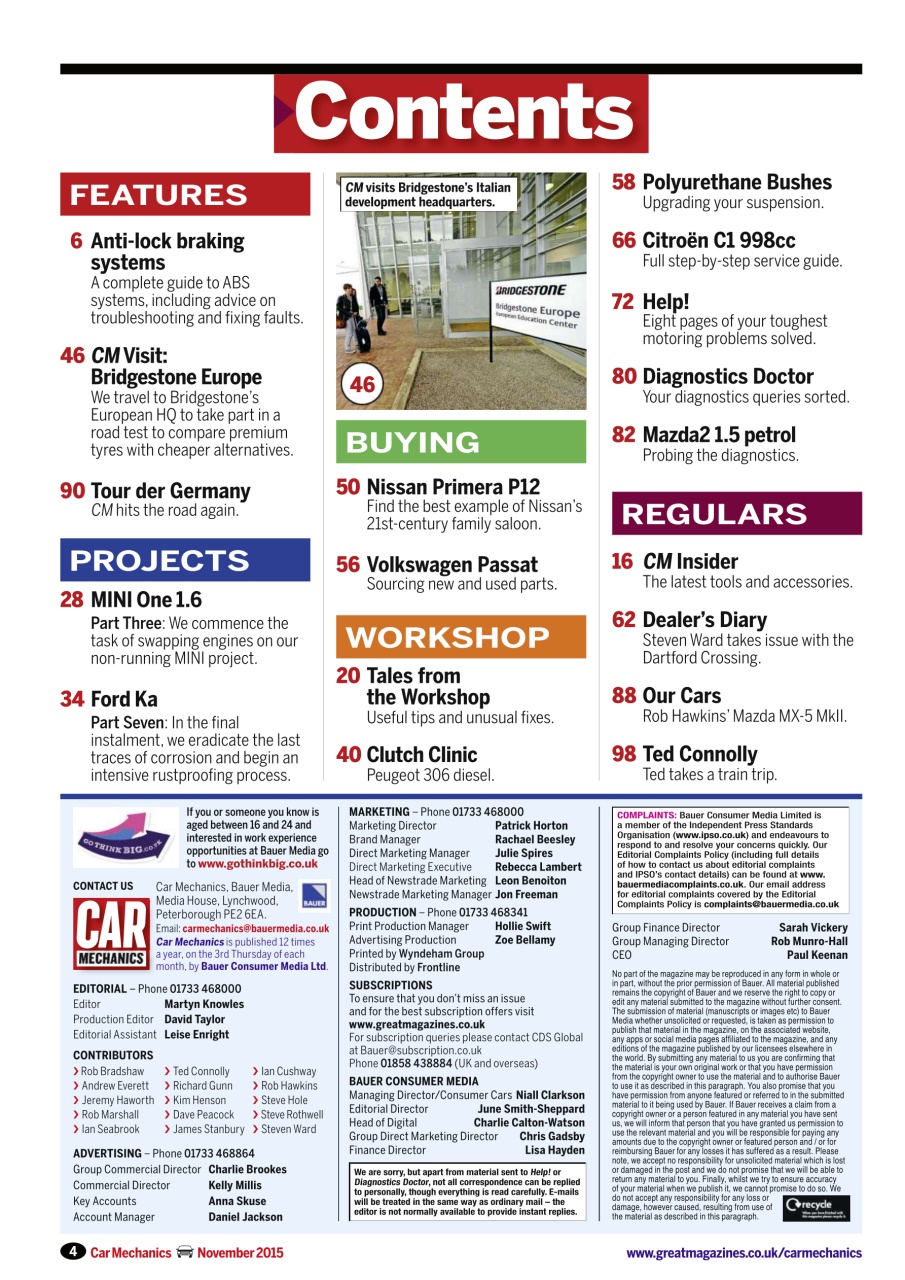 Car Mechanics Preview Pages