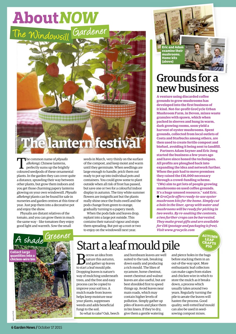 Garden News Preview Pages