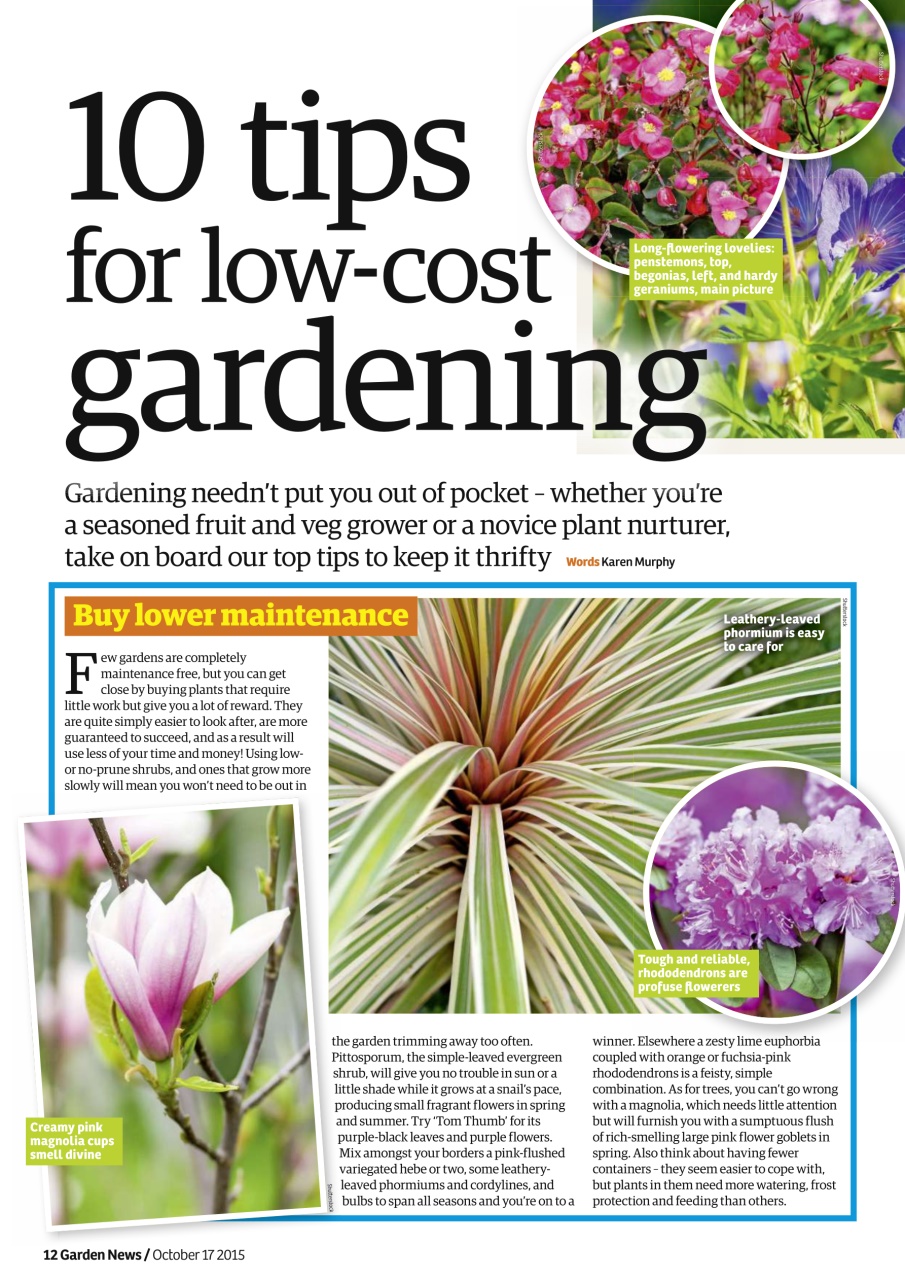 Garden News Preview Pages