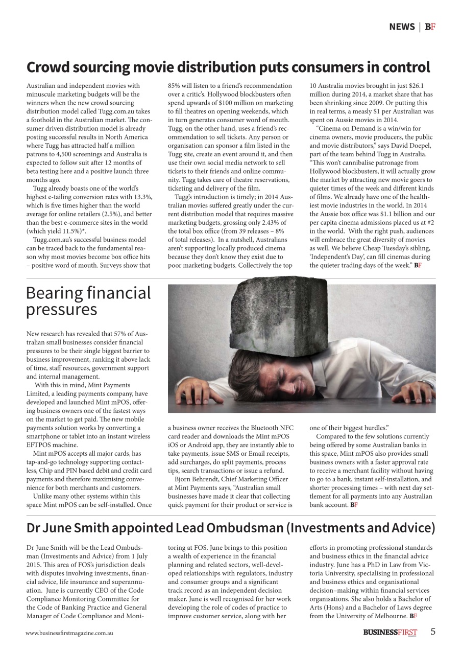 Business First Magazine Preview Pages