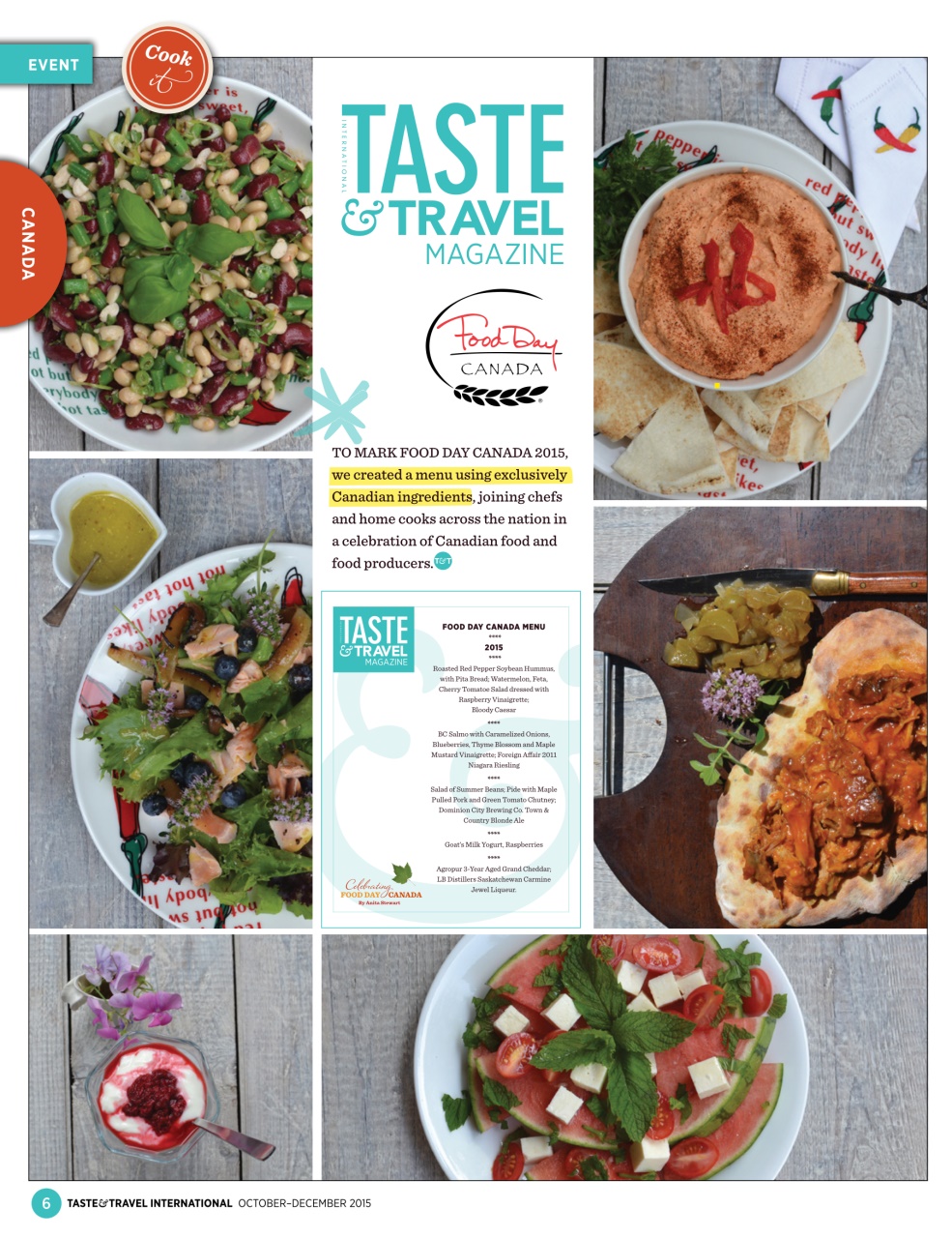 Taste & Travel International Preview Pages