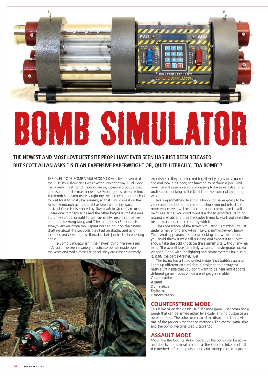 Airsoft Action Preview Pages