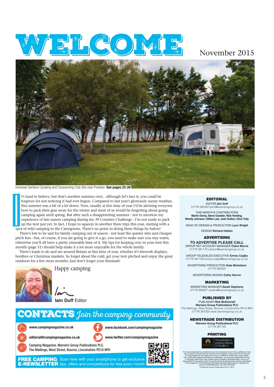 Camping Preview Pages