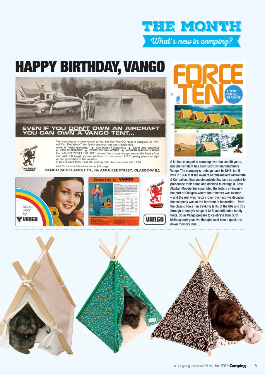 Camping Preview Pages