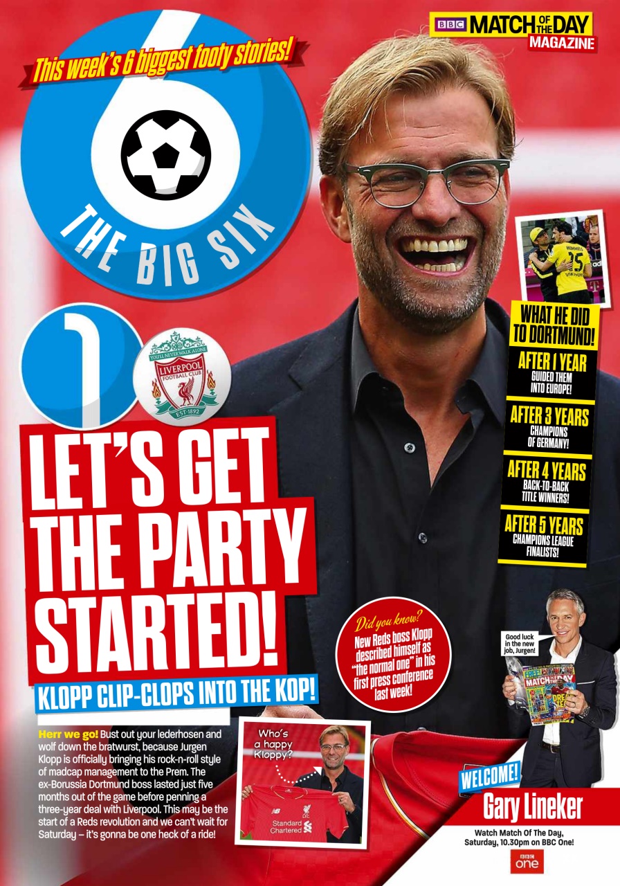 Match of the Day Preview Pages