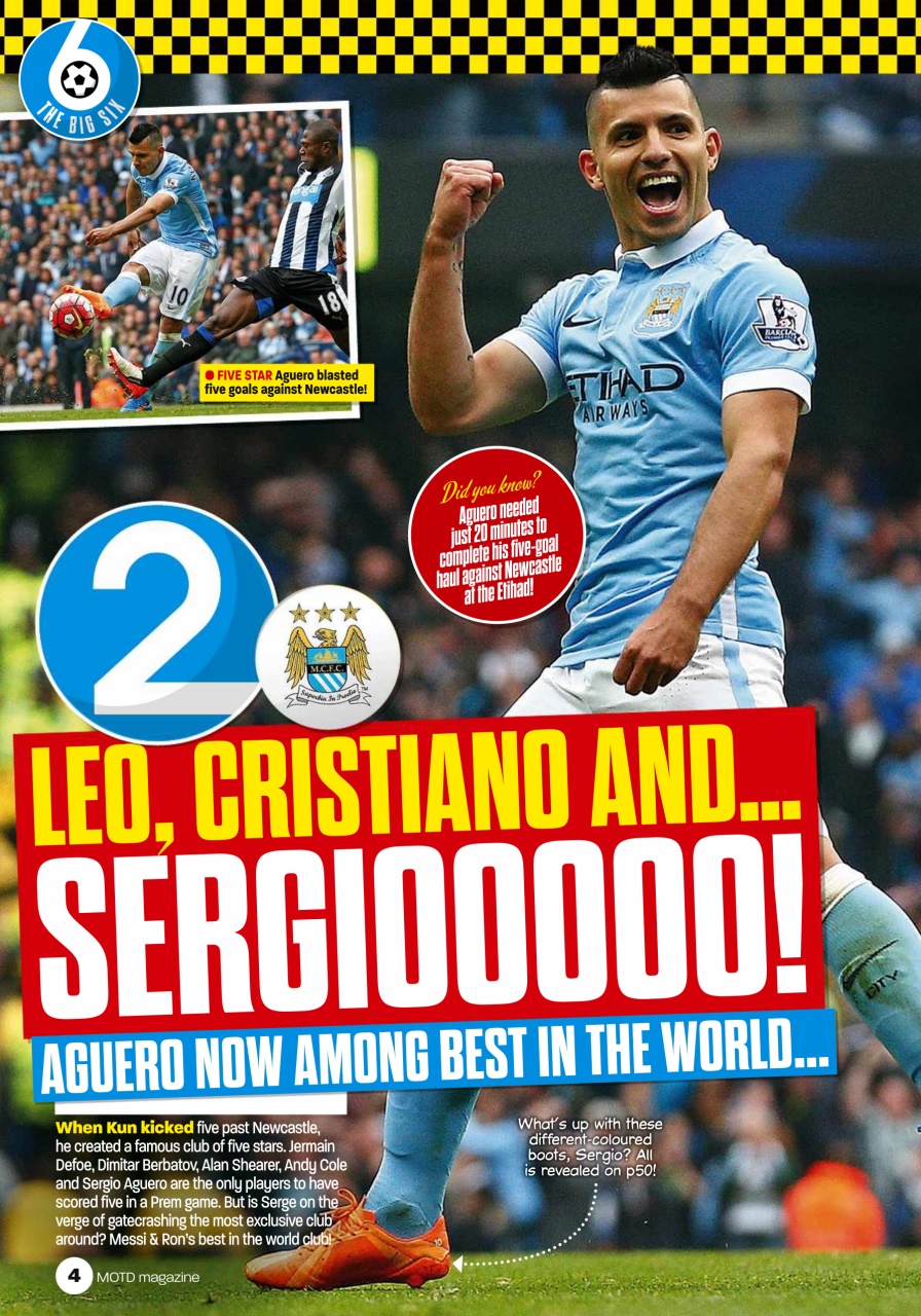 Match of the Day Preview Pages