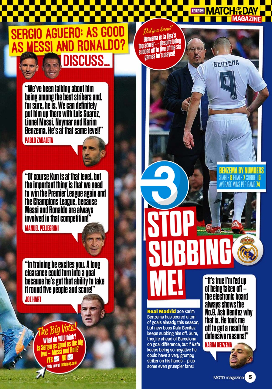 Match of the Day Preview Pages