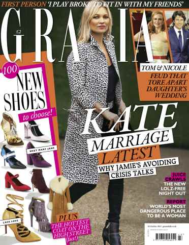 Grazia issue 19th October 2015