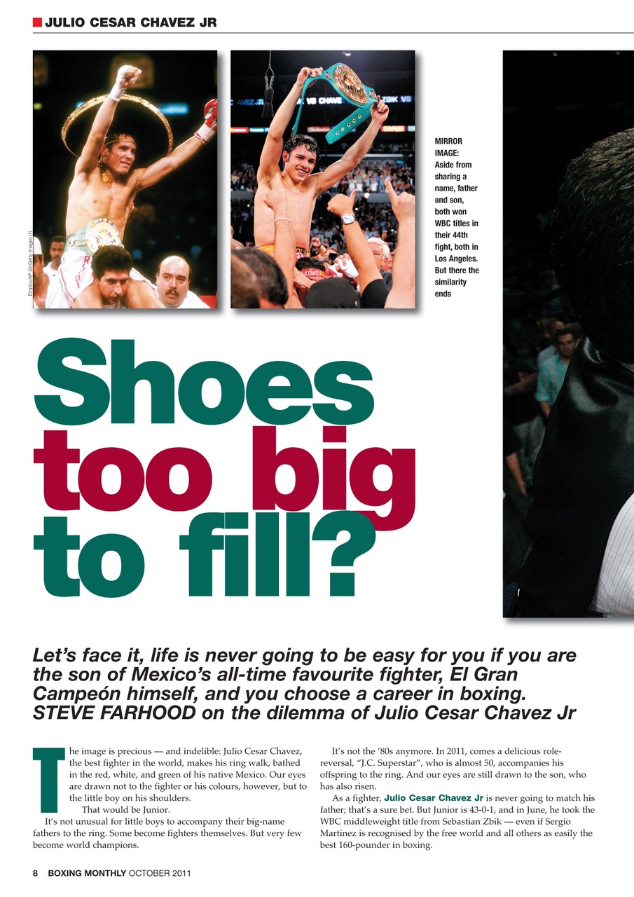 Boxing Monthly Preview Pages
