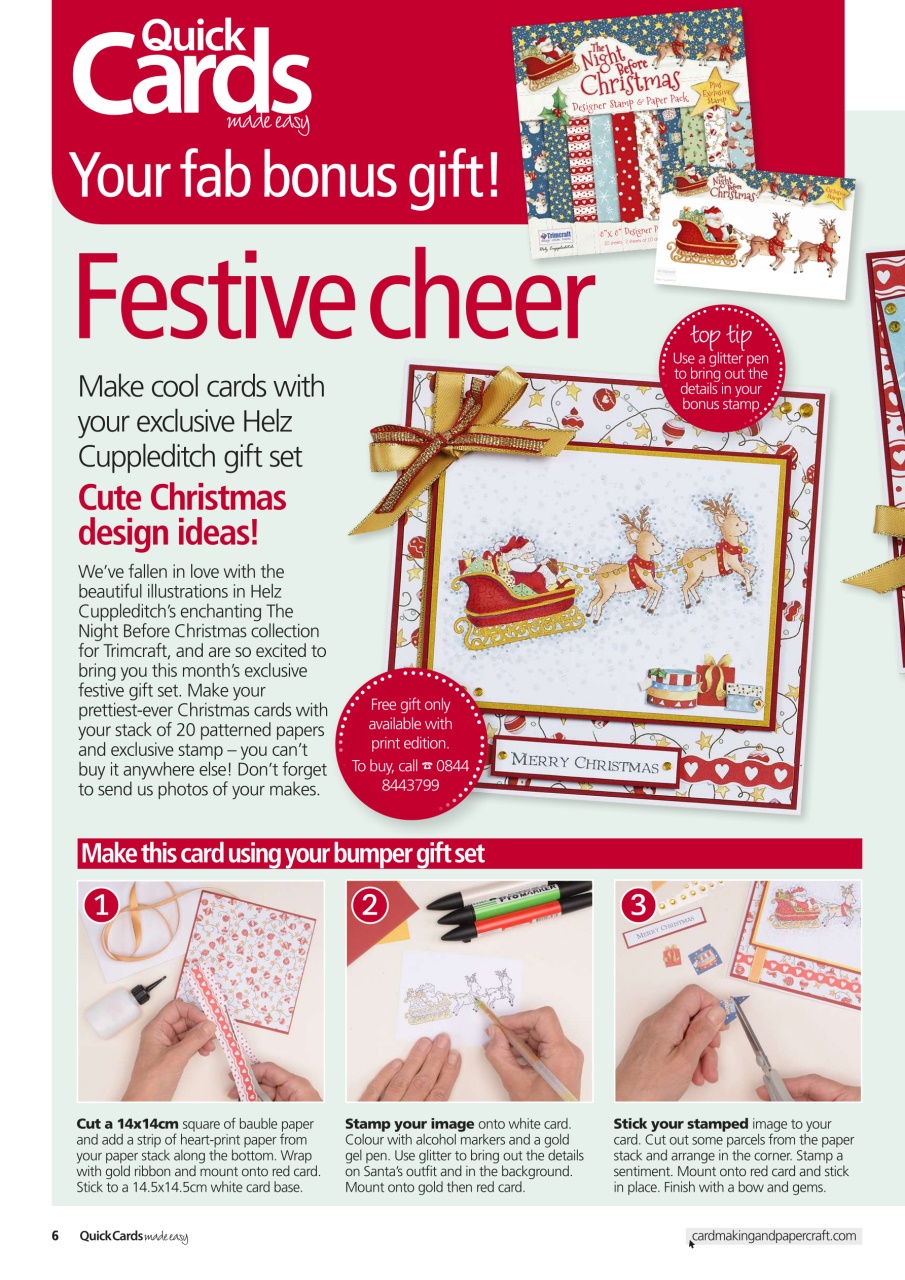 Quick Cards Made Easy Preview Pages