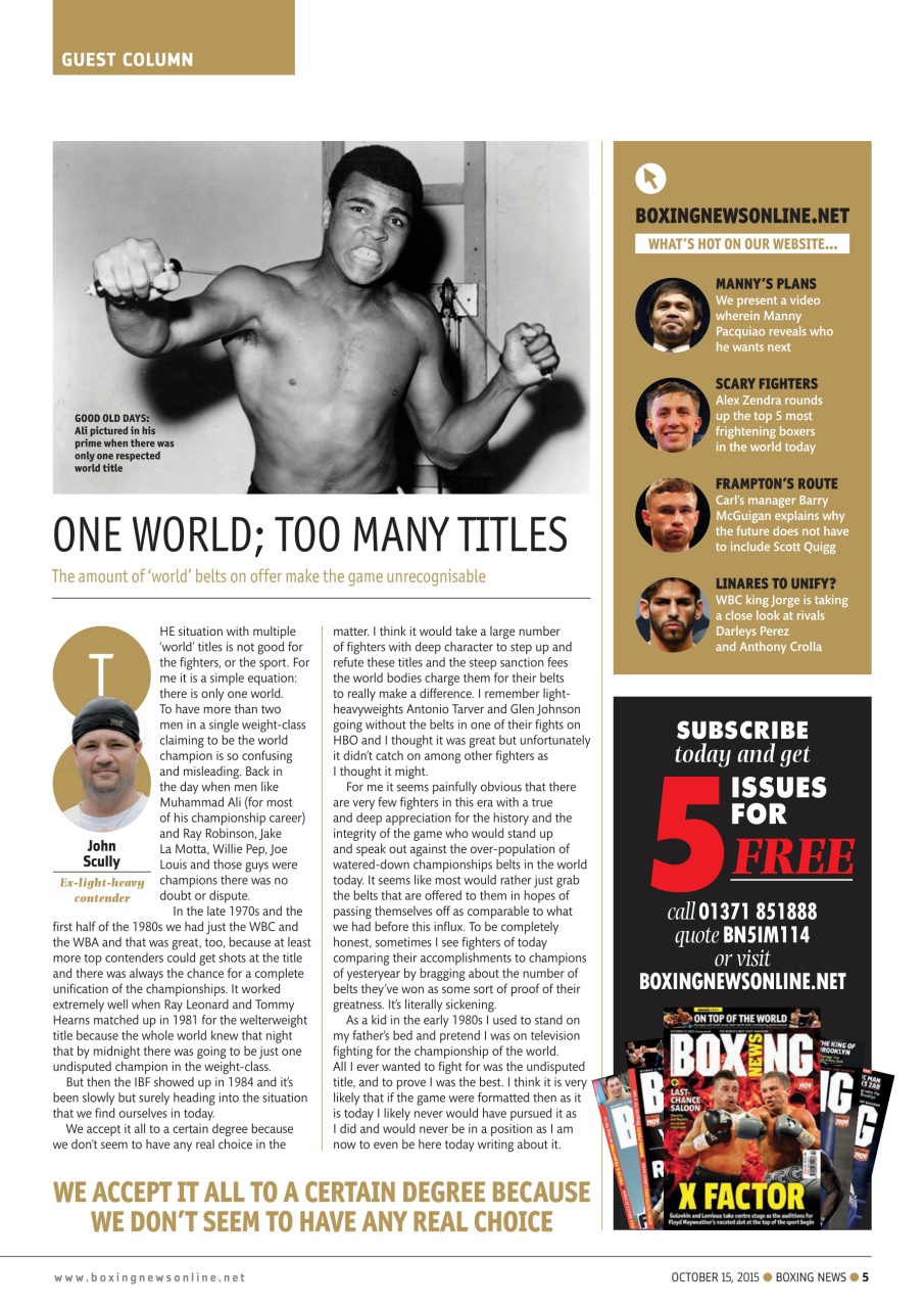 Boxing News Preview Pages