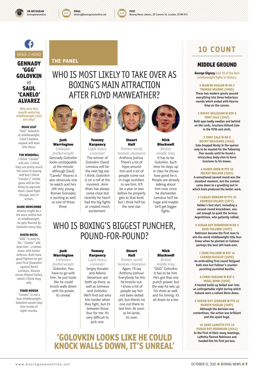 Boxing News Preview Pages