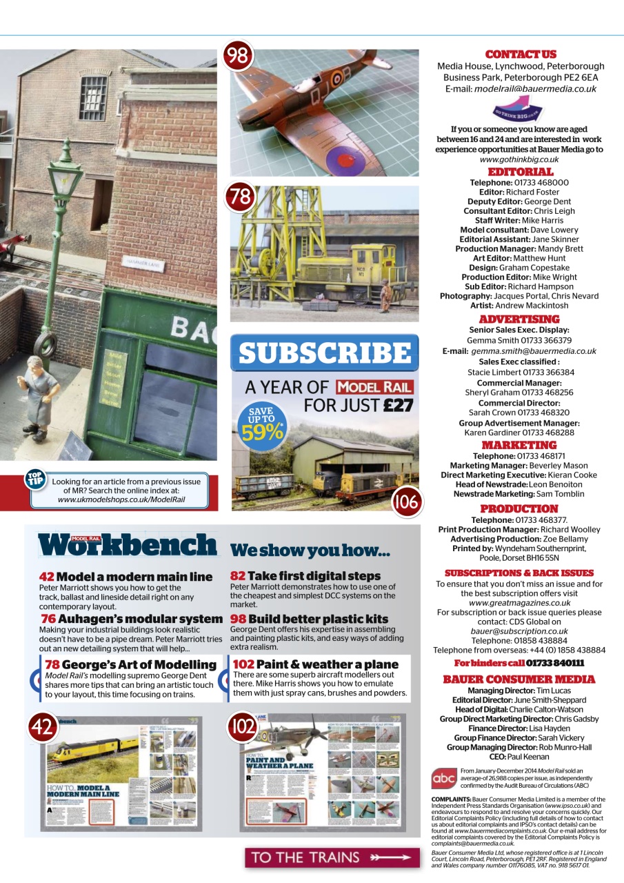 Model Rail Preview Pages