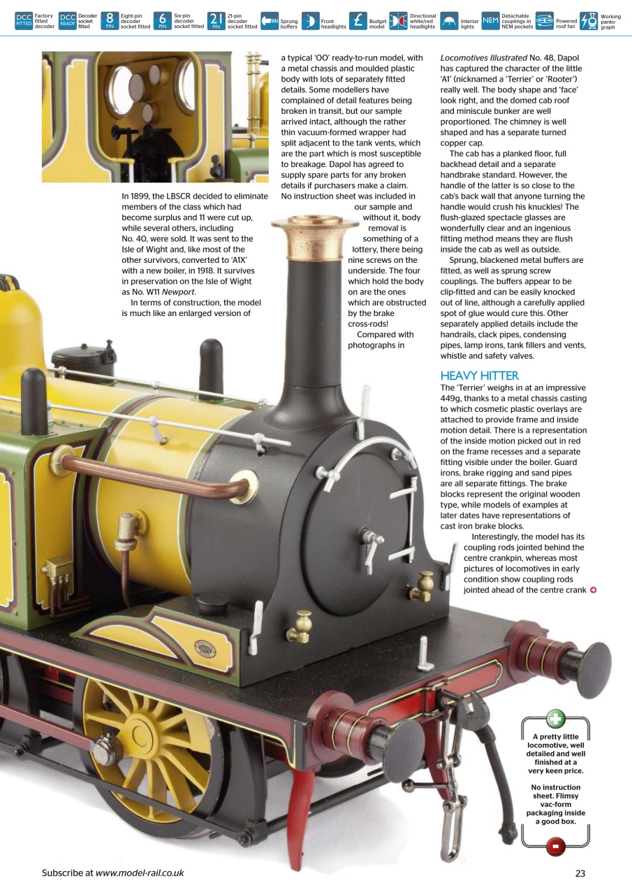 Model Rail Preview Pages
