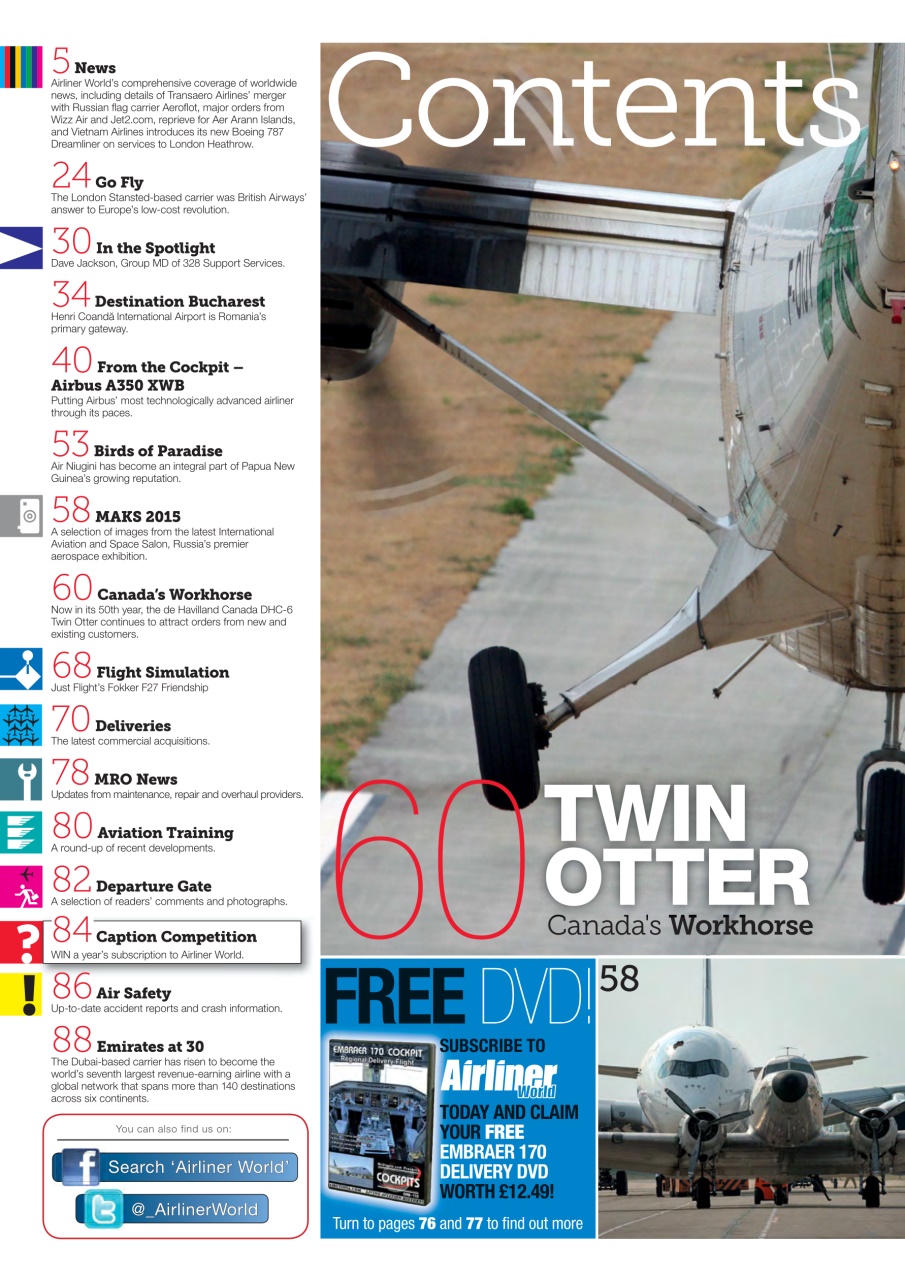 Airliner World Preview Pages