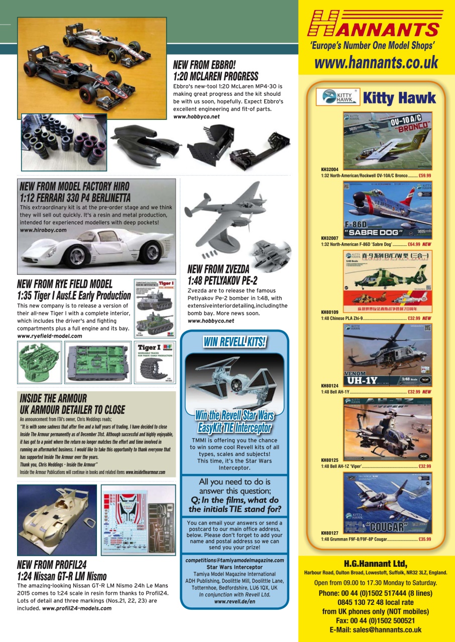 Tamiya Model Magazine Preview Pages