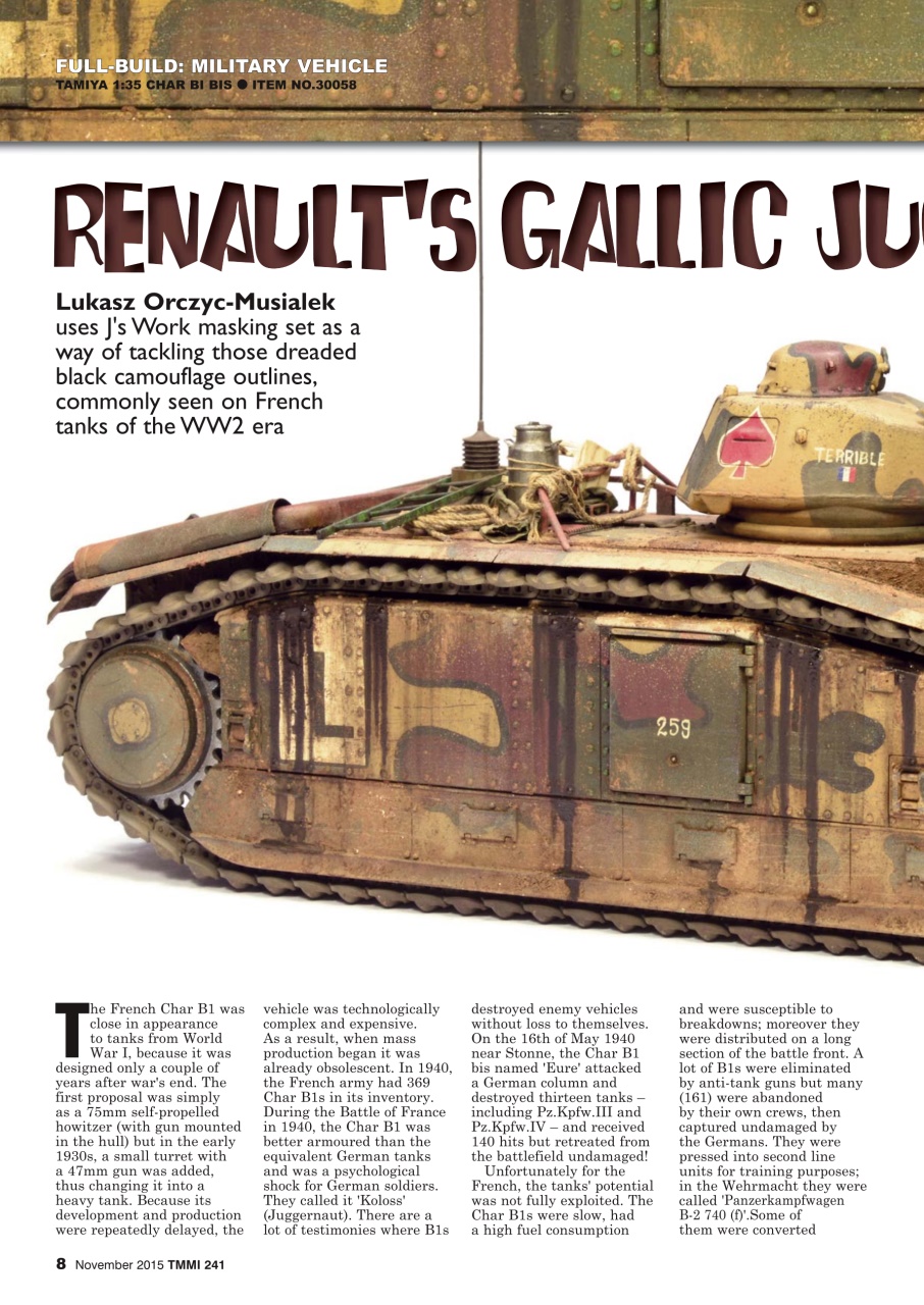 Tamiya Model Magazine Preview Pages