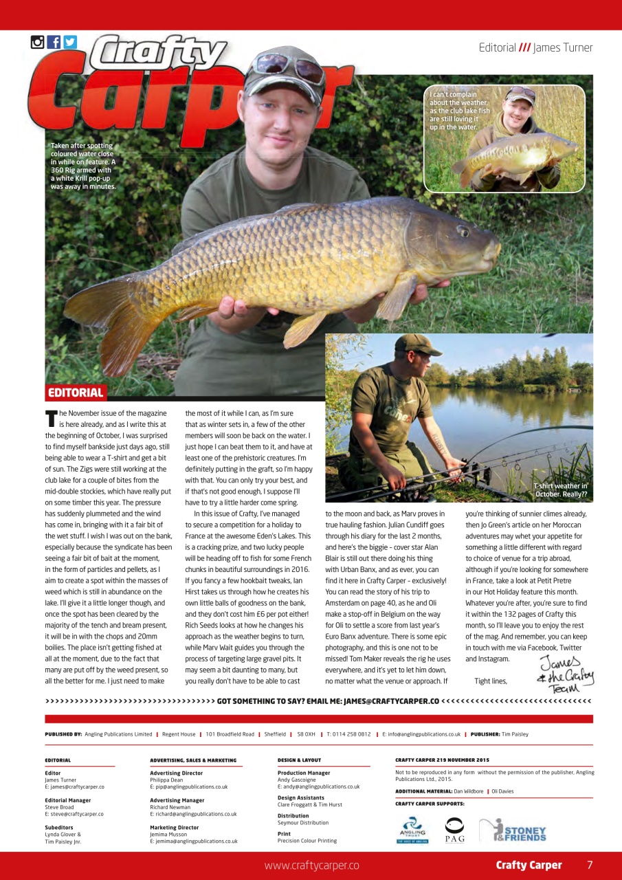 Crafty Carper Preview Pages