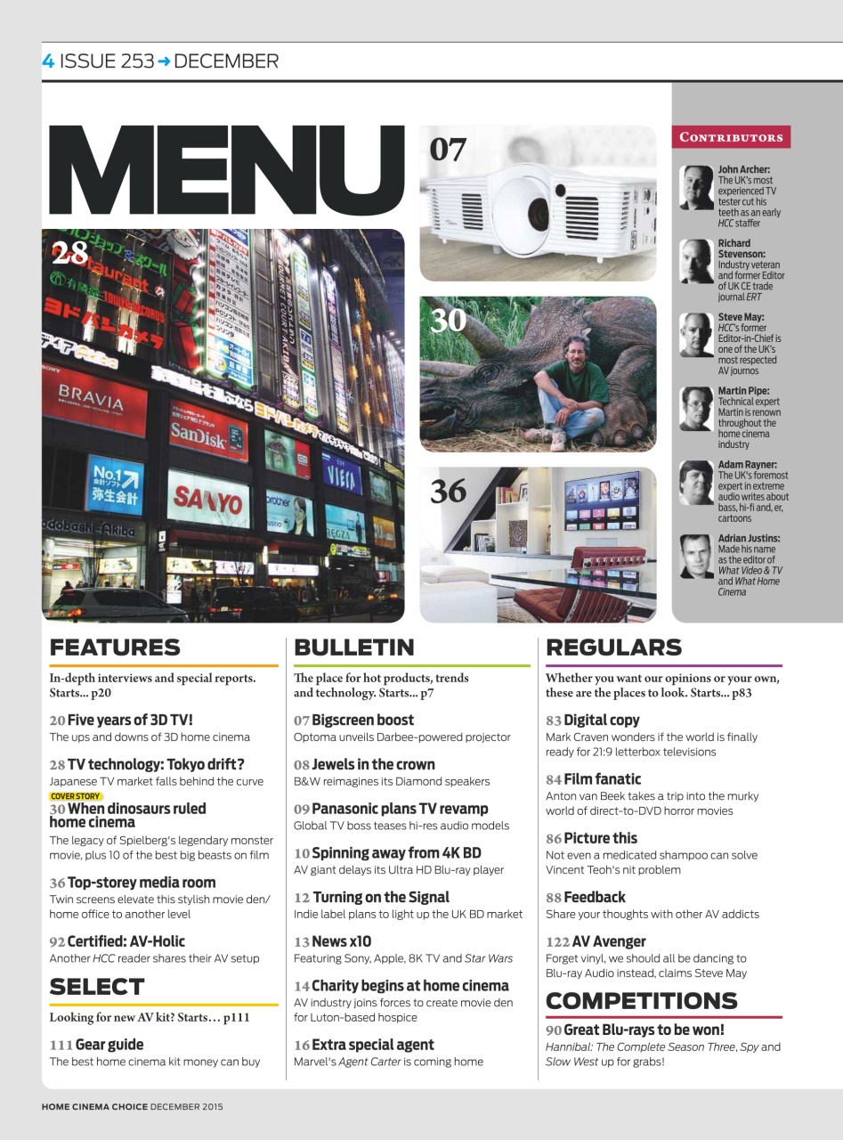 Home Cinema Choice Preview Pages