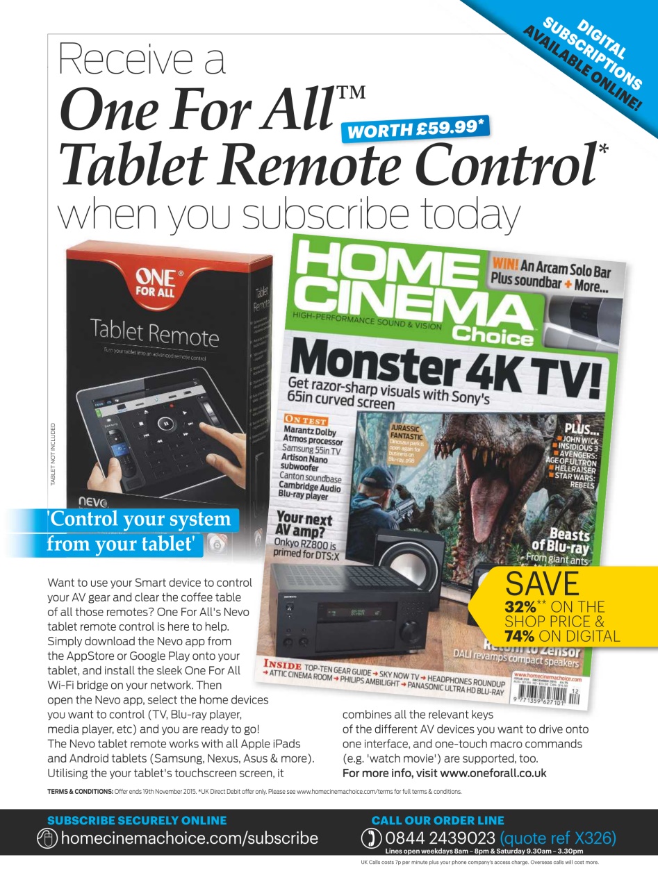 Home Cinema Choice Preview Pages