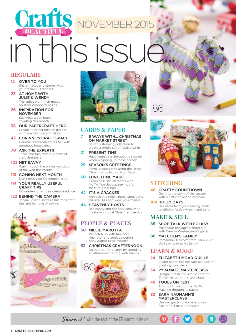 Crafts Beautiful Preview Pages